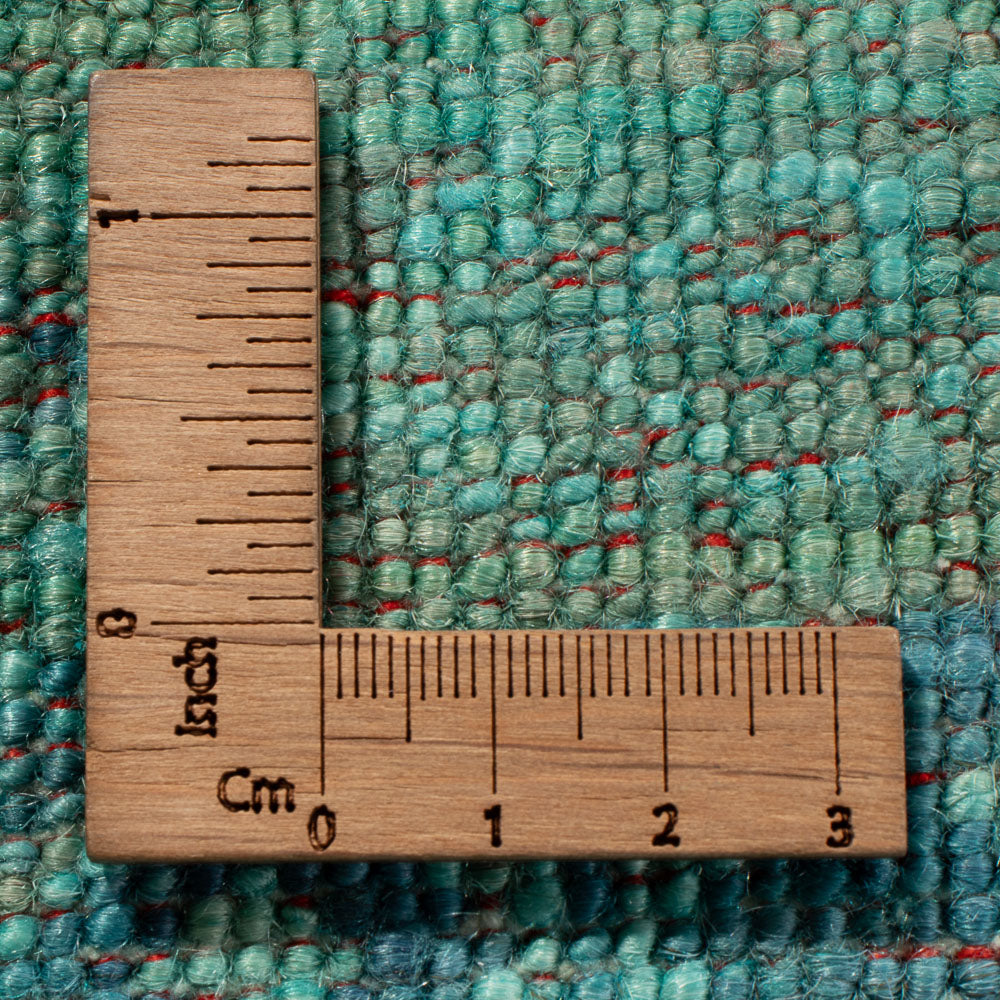 Alfombra Ziegler - Moderna - Vintage/revestido - 295 x 207 cm - turquesa