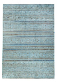 Alfombra Ziegler - Shal - Vintage/revestido - 288 x 207 cm - azul claro