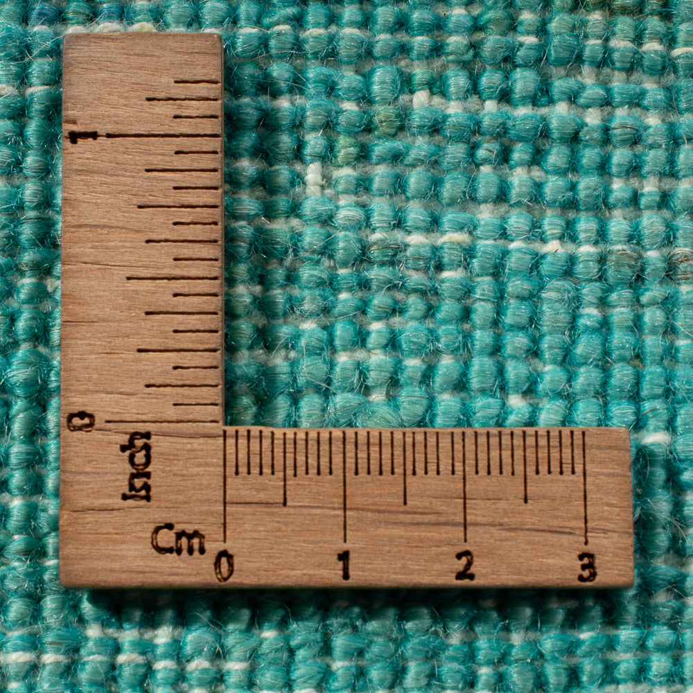 Alfombra Ziegler - Moderna - Vintage/revestido - 293 x 201 cm - turquesa