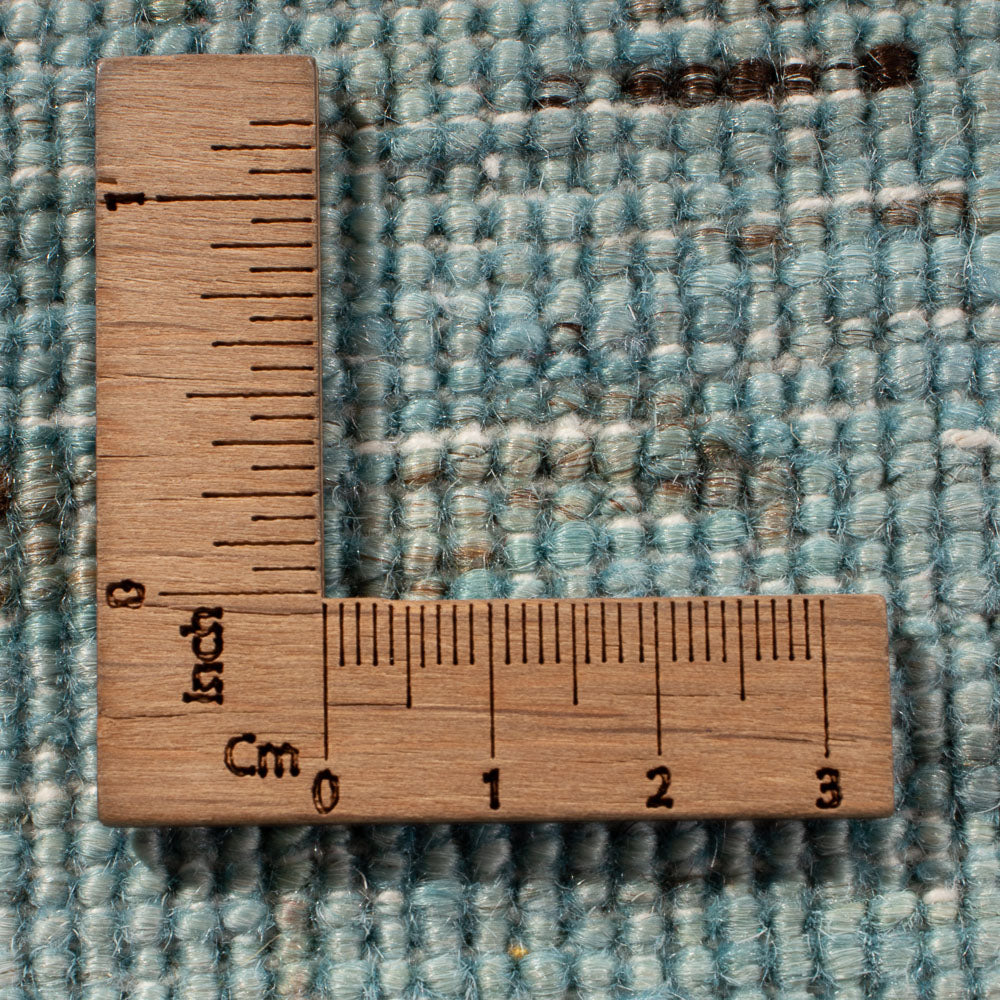 Alfombra Ziegler - Moderna - Vintage/revestido - 300 x 202 cm - azul claro