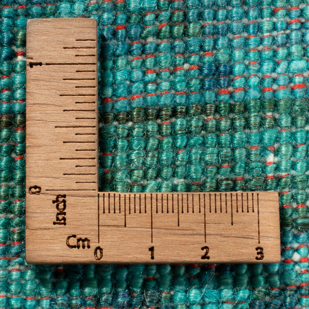 Alfombra Ziegler - Moderna - Vintage/revestido - 314 x 204 cm - turquesa