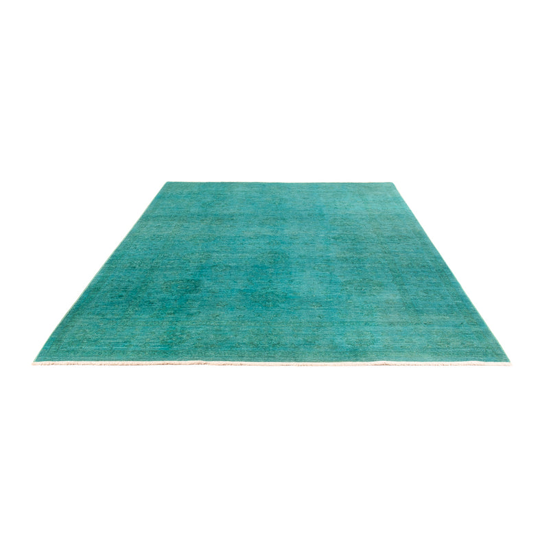 Alfombra Ziegler - Moderna - Vintage/revestido - 292 x 198 cm - turquesa