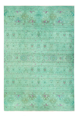 Alfombra Ziegler - Moderna - Vintage/revestido - 308 x 206 cm - verde claro