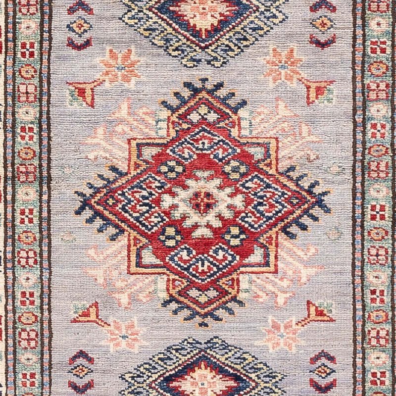Alfombra de pasillo Alfombra Ziegler - Kazak - 242 x 77 cm - salmón