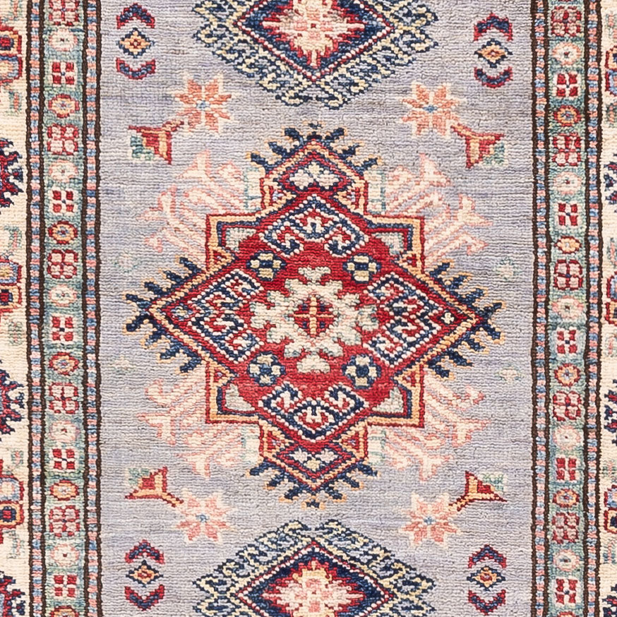 Alfombra de pasillo Alfombra Ziegler - Kazak - 241 x 77 cm - salmón