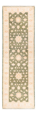 Alfombra de pasillo Alfombra Ziegler - 252 x 82 cm - verde oliva