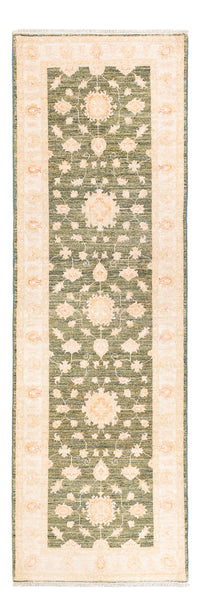 Alfombra de pasillo Alfombra Ziegler - 252 x 82 cm - verde oliva