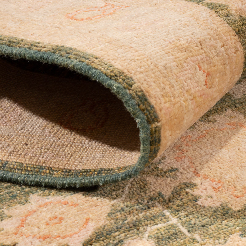 Alfombra de pasillo Alfombra Ziegler - 252 x 82 cm - verde oliva