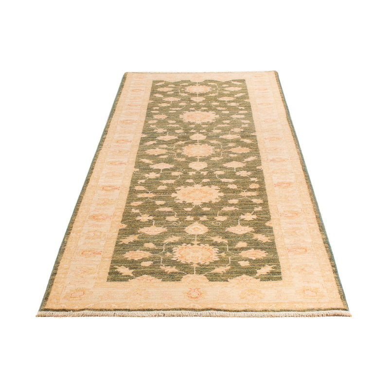 Alfombra de pasillo Alfombra Ziegler - 252 x 82 cm - verde oliva