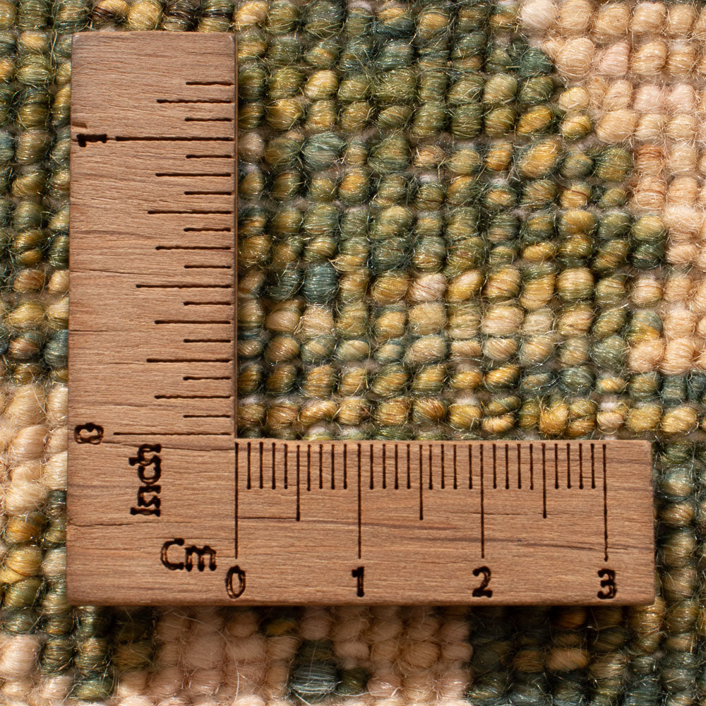 Alfombra de pasillo Alfombra Ziegler - 252 x 82 cm - verde oliva