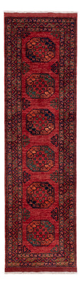 Alfombra de pasillo Alfombra afgana - Kunduz - 300 x 83 cm - rojo