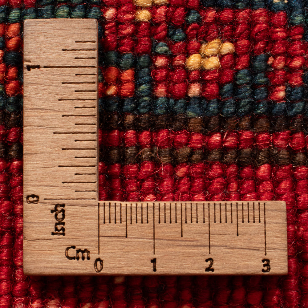 Alfombra de pasillo Alfombra afgana - Kunduz - 300 x 83 cm - rojo