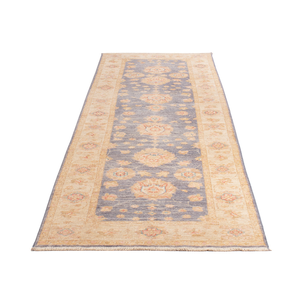 Alfombra de pasillo Alfombra Ziegler - 298 x 79 cm - azul petróleo