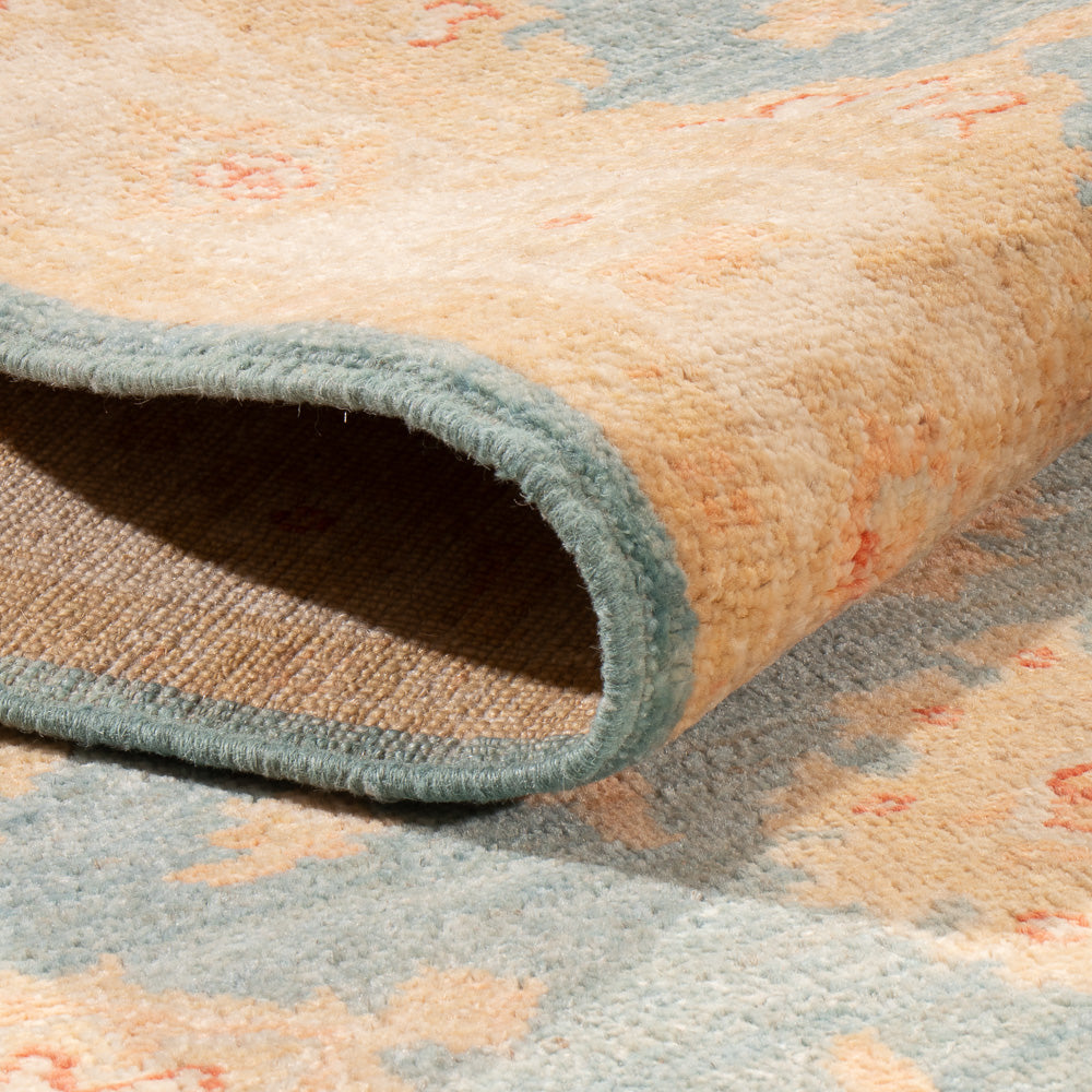 Alfombra de pasillo Alfombra Ziegler - 293 x 84 cm - azul