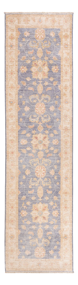 Alfombra de pasillo Alfombra Ziegler - 298 x 77 cm - azul petróleo