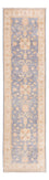 Alfombra de pasillo Alfombra Ziegler - 298 x 77 cm - azul petróleo