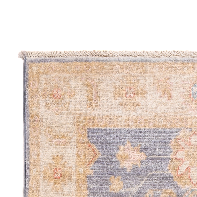 Alfombra de pasillo Alfombra Ziegler - 298 x 77 cm - azul petróleo