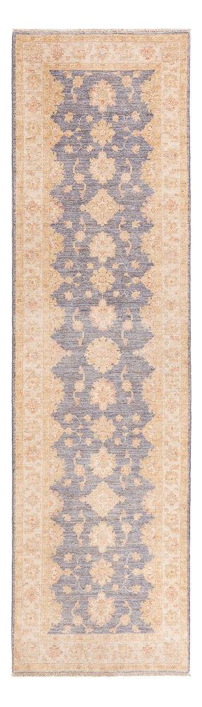 Alfombra de pasillo Alfombra Ziegler - 293 x 81 cm - azul petróleo