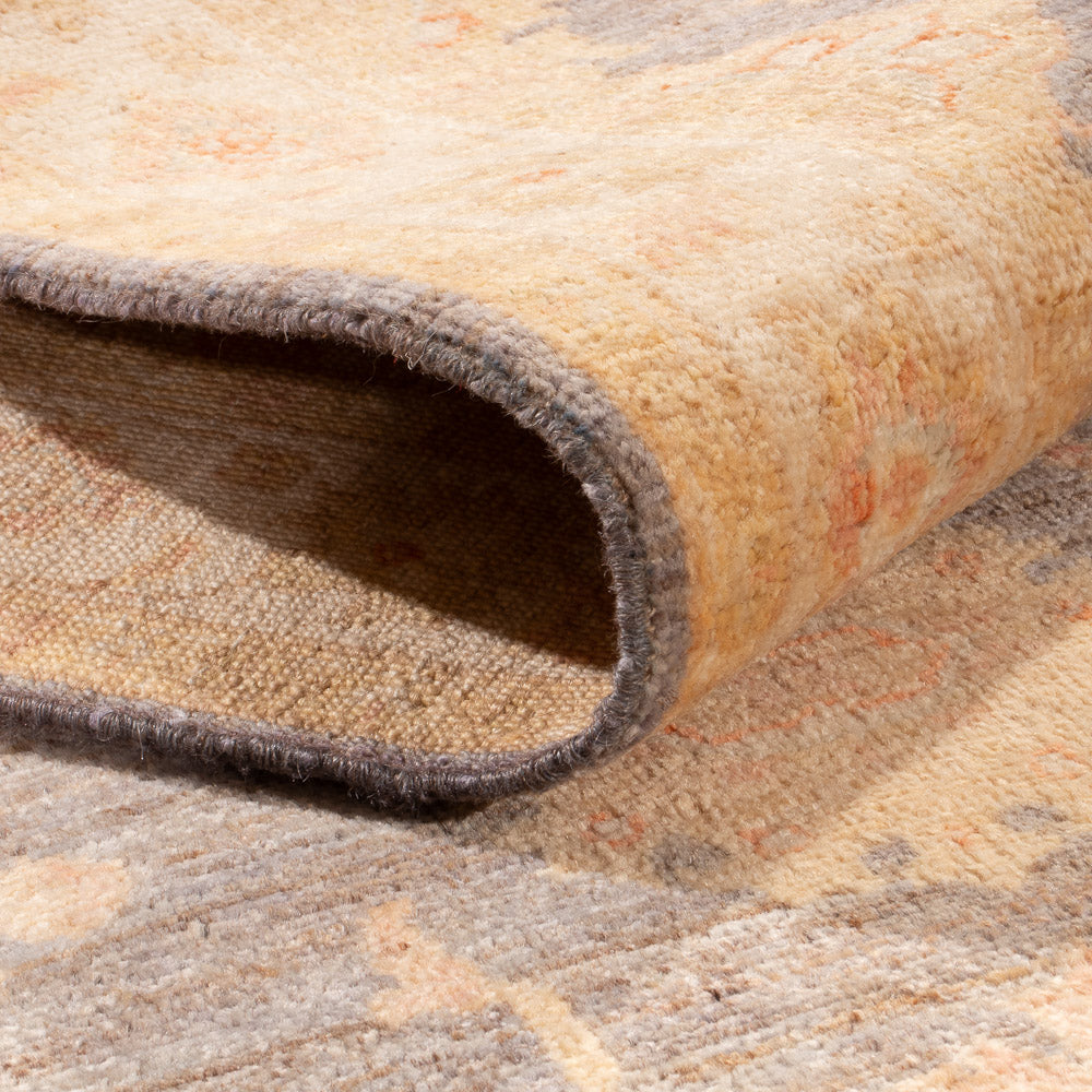 Alfombra de pasillo Alfombra Ziegler - 293 x 81 cm - azul petróleo