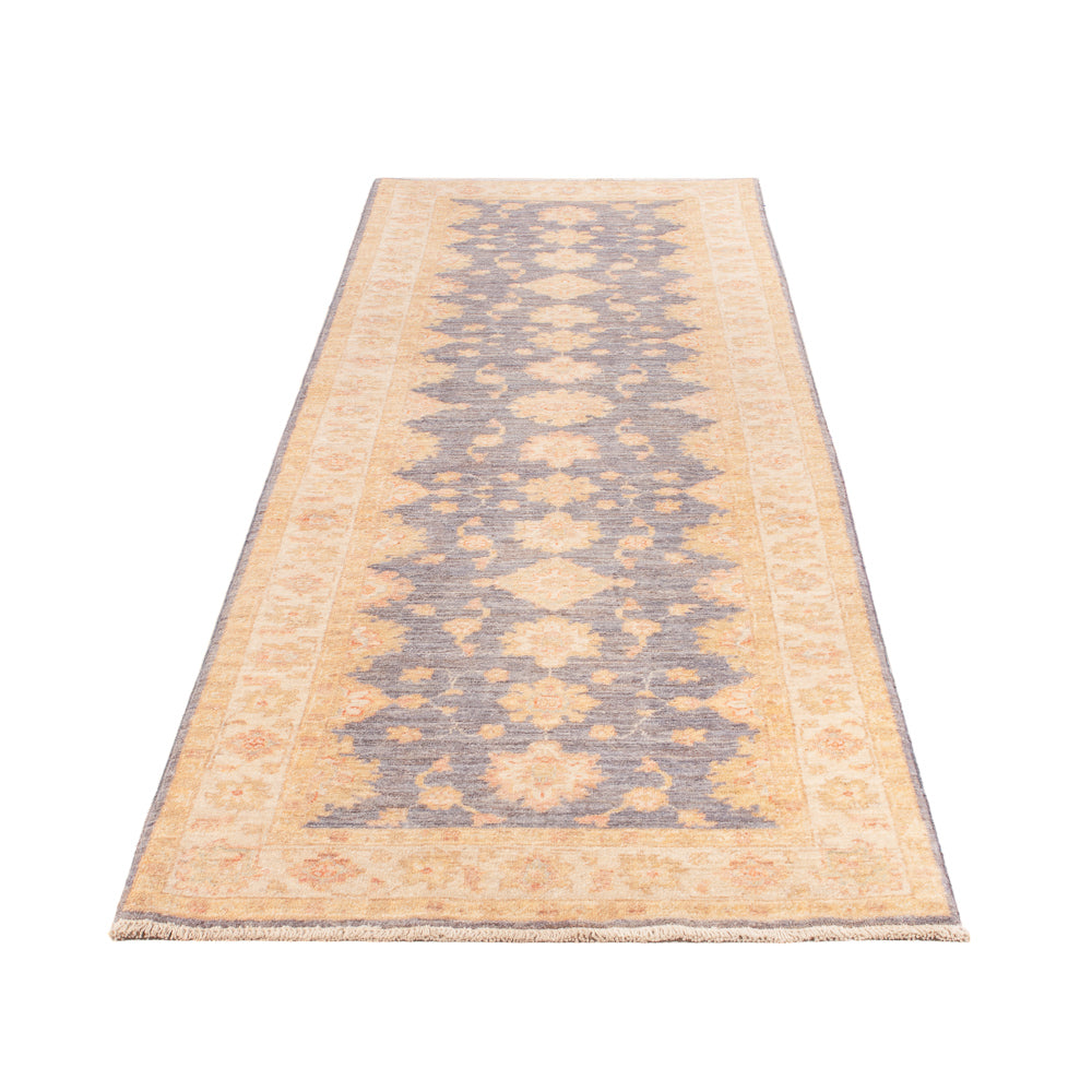 Alfombra de pasillo Alfombra Ziegler - 293 x 81 cm - azul petróleo