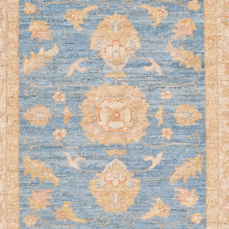 Alfombra de pasillo Alfombra Ziegler - 287 x 83 cm - azul
