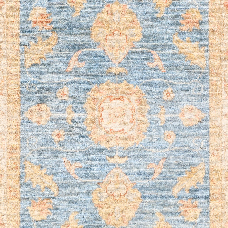 Alfombra de pasillo Alfombra Ziegler - 294 x 84 cm - azul