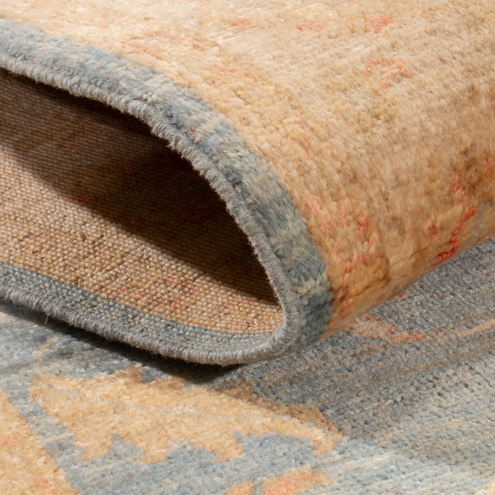 Alfombra de pasillo Alfombra Ziegler - 294 x 84 cm - azul