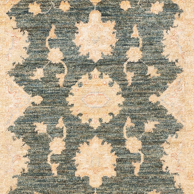 Alfombra de pasillo Alfombra Ziegler - 296 x 84 cm - verde oliva