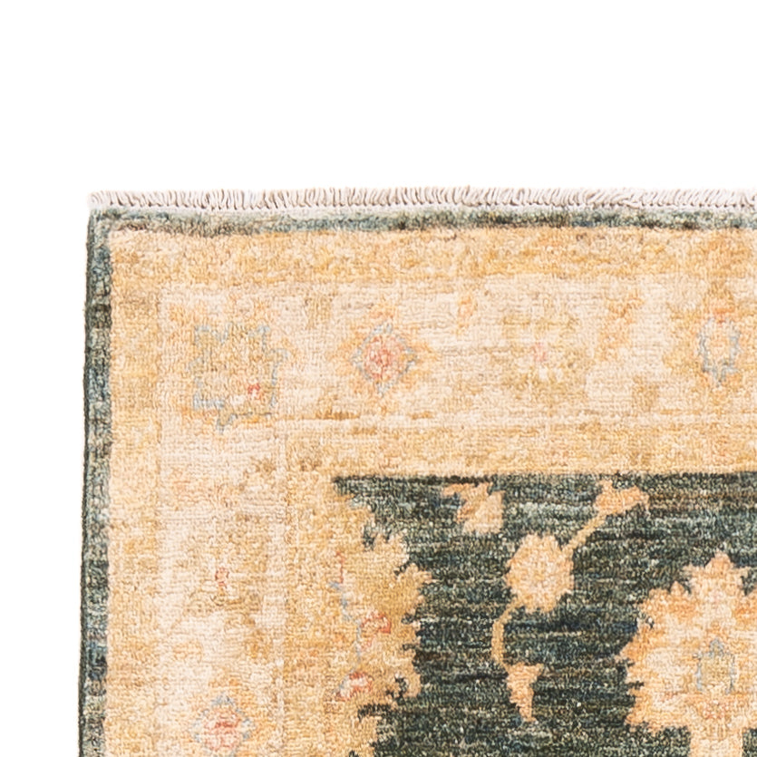 Alfombra de pasillo Alfombra Ziegler - 296 x 84 cm - verde oliva