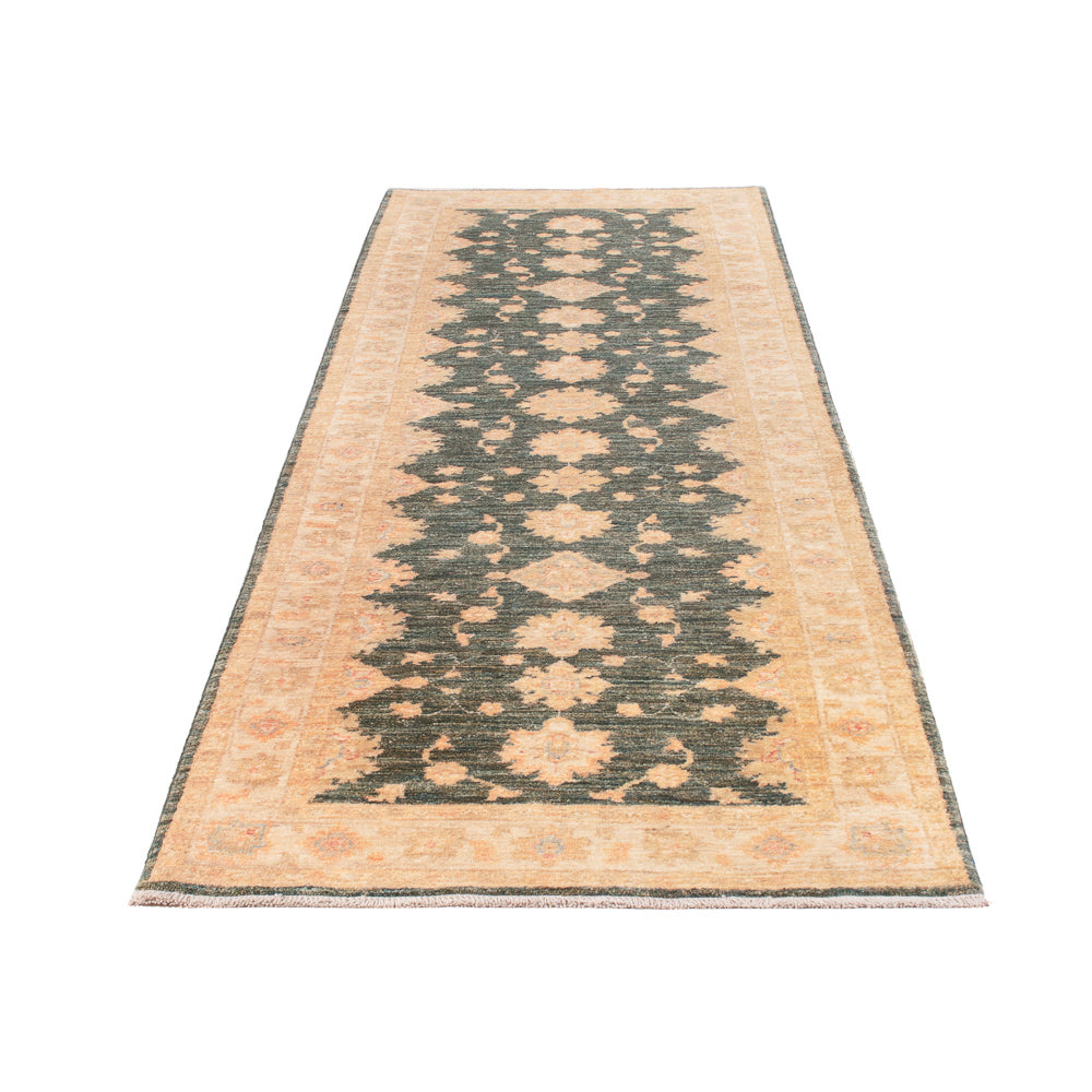 Alfombra de pasillo Alfombra Ziegler - 296 x 84 cm - verde oliva