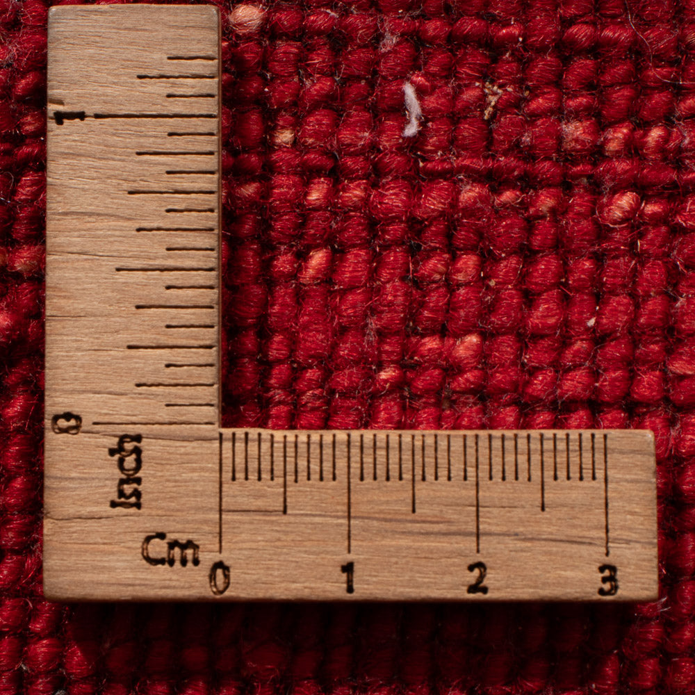 Alfombra de pasillo Alfombra afgana - Kunduz - 237 x 83 cm - rojo