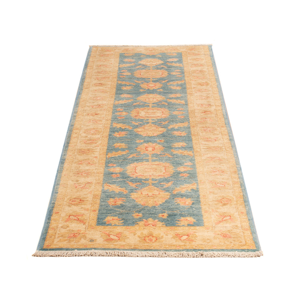Alfombra de pasillo Alfombra Ziegler - 234 x 64 cm - azul