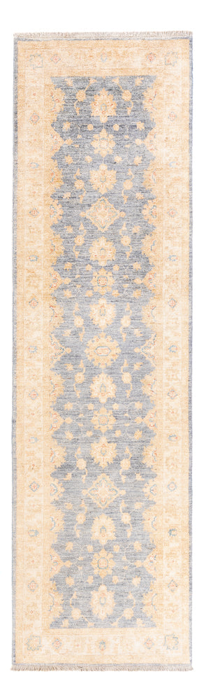 Alfombra de pasillo Alfombra Ziegler - 294 x 84 cm - azul petróleo