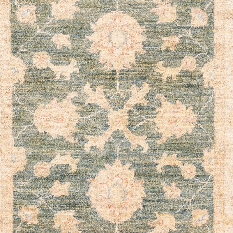 Alfombra de pasillo Alfombra Ziegler - 297 x 89 cm - verde oliva