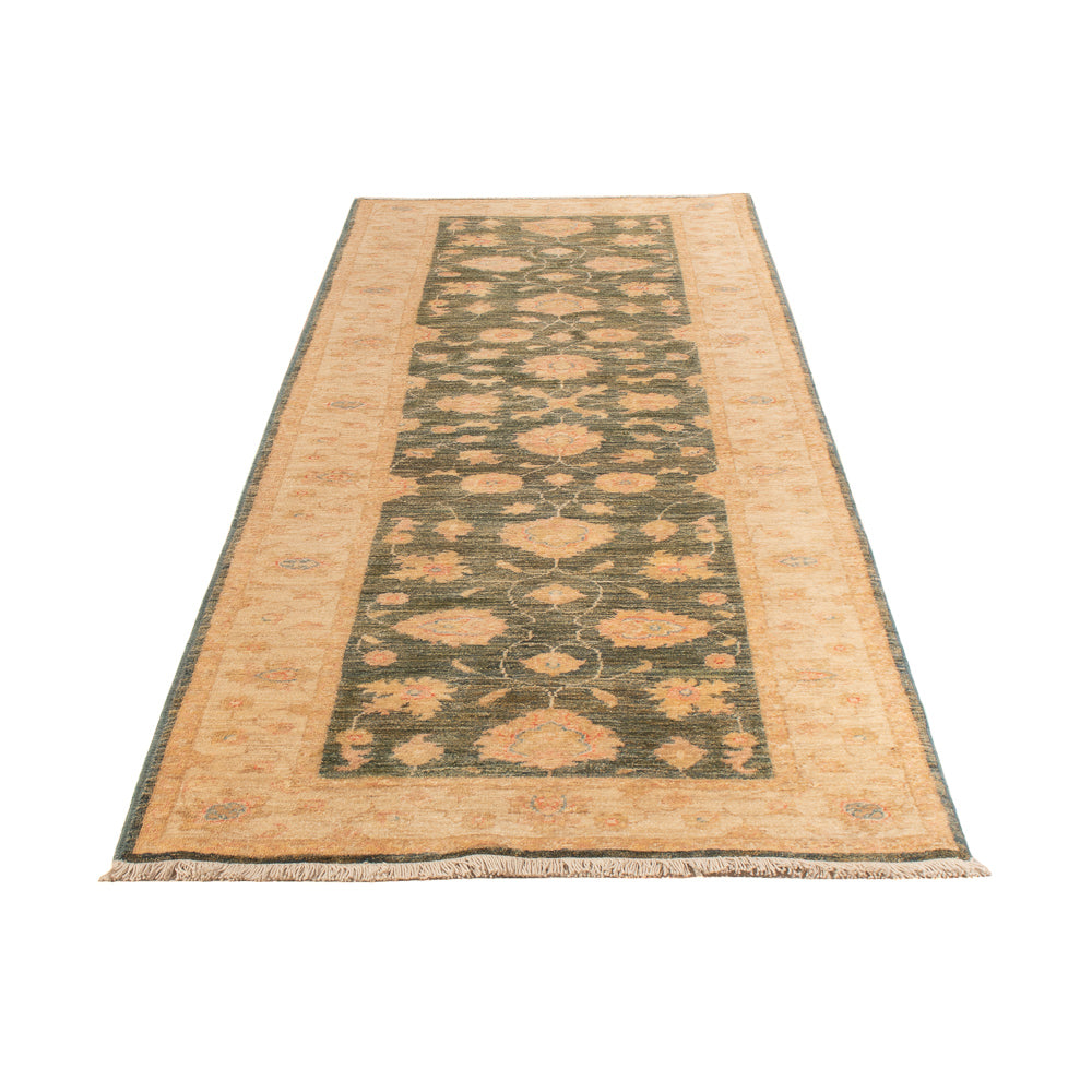 Alfombra de pasillo Alfombra Ziegler - 297 x 89 cm - verde oliva