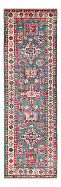 Alfombra de pasillo Alfombra Ziegler - Kazak - 253 x 78 cm - azul oscuro