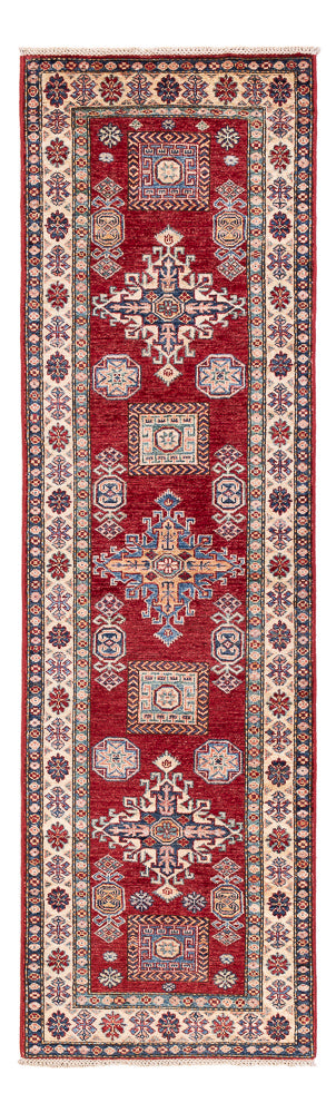 Alfombra de pasillo Alfombra Ziegler - Kazak - 260 x 75 cm - rojo
