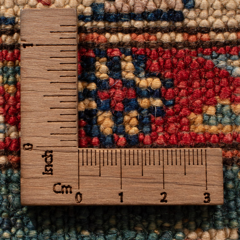 Alfombra de pasillo Alfombra Ziegler - Kazak - 247 x 75 cm - azul oscuro