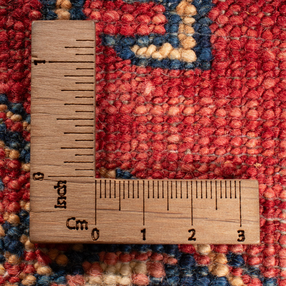 Alfombra de pasillo Alfombra Ziegler - Kazak - 251 x 76 cm - rojo