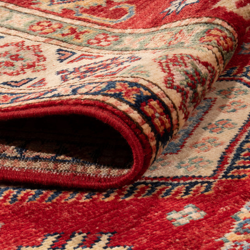 Alfombra de pasillo Alfombra Ziegler - Kazak - 236 x 77 cm - rojo