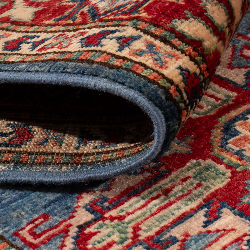 Alfombra de pasillo Alfombra Ziegler - Kazak - 242 x 73 cm - azul