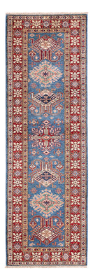 Alfombra de pasillo Alfombra Ziegler - Kazak - 240 x 75 cm - azul