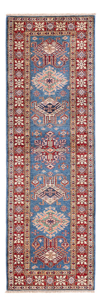 Alfombra de pasillo Alfombra Ziegler - Kazak - 240 x 75 cm - azul