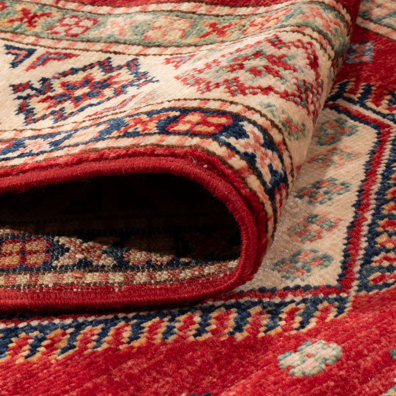 Alfombra de pasillo Alfombra Ziegler - Kazak - 238 x 75 cm - rojo