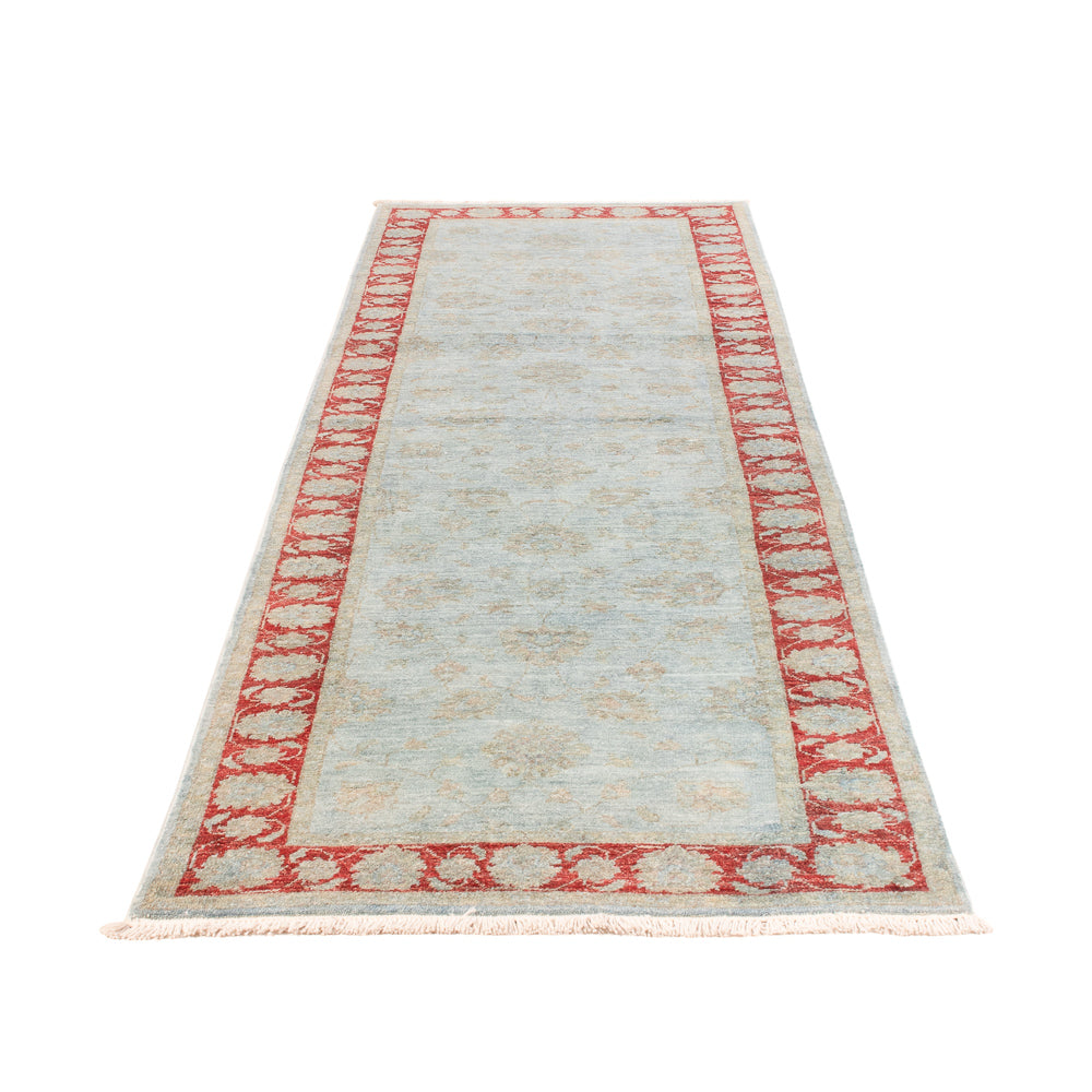Alfombra de pasillo Alfombra Ziegler - Moderna - 303 x 89 cm - azul claro