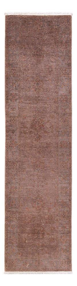 Alfombra de pasillo Alfombra Ziegler - Moderna - 295 x 79 cm - marrón