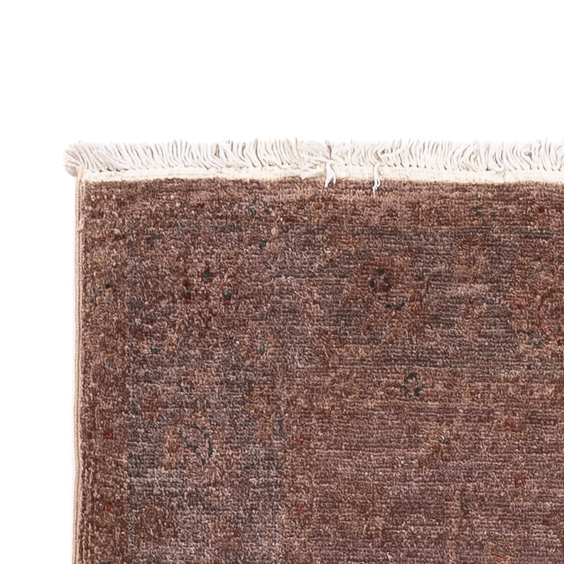 Alfombra de pasillo Alfombra Ziegler - Moderna - 295 x 79 cm - marrón