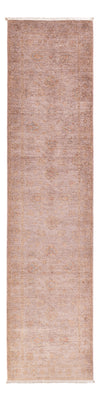 Alfombra de pasillo Alfombra Ziegler - Moderna - 372 x 83 cm - marrón claro