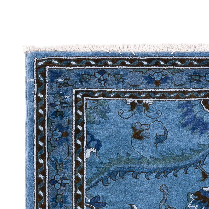 Alfombra de pasillo Alfombra Ziegler - Moderna - 245 x 80 cm - azul