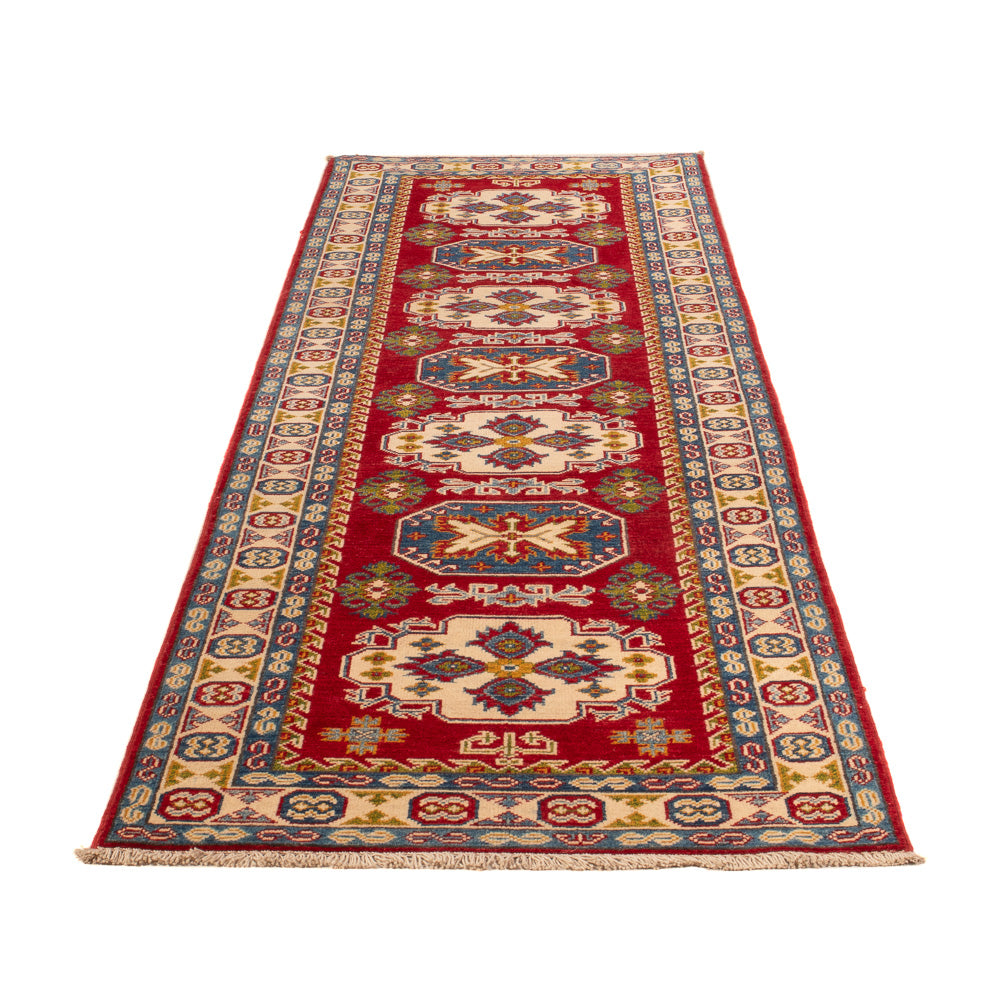 Alfombra de pasillo Alfombra Ziegler - Kazak - 300 x 80 cm - rojo